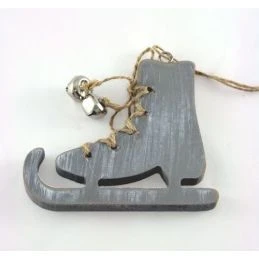 Zawieszka Drewniana Łyżwa