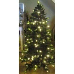 Choinka z lampkami led...