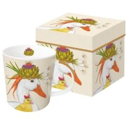 Łabędź Kubek Porcelanowy w...