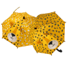 Leopard Parasolka Zmieniająca Kolory z Okienkiem 3D